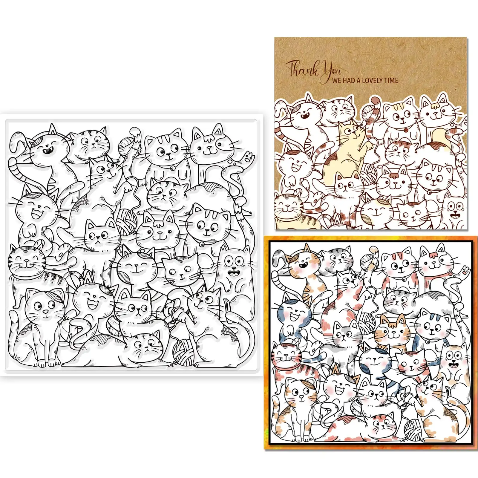 Clear Stamps for Scrapbooking Transparent Silicone Rubber DIY Photo Album Decor 1023 clear stamps clear rubber stamps