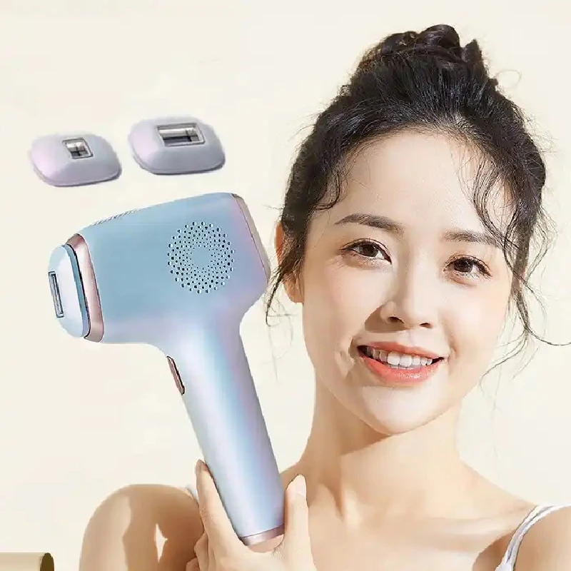 

IPL Laser Hair Removal ICE Cooling Permanent Handsets 2 in 1 Handset Depilation Laser Epilator For Women Hair Remover