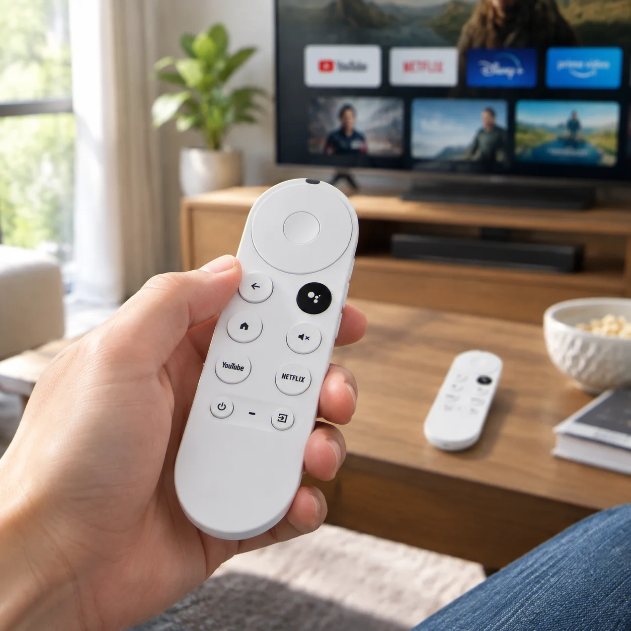 Premium Voice Remote Control for 4K Streaming Media Players