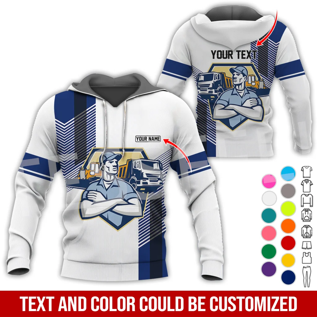 NewFashion Custom Name Cosplay Postal Worker Retro Tracksuit Streetwear 3DPrint Harajuku Casual Pullover Funny Jacket Hoodies 28