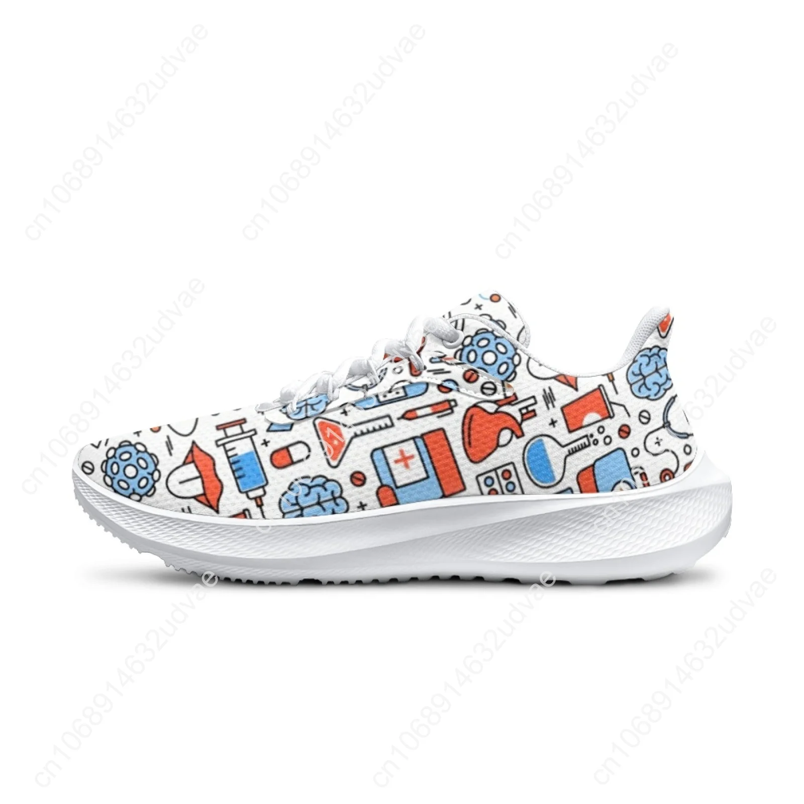 Women's Medical Running Shoes Comfortable Breathable Girls Indoor Fitness Shoes Casual Nurse Shoes Zapatos Mujer
