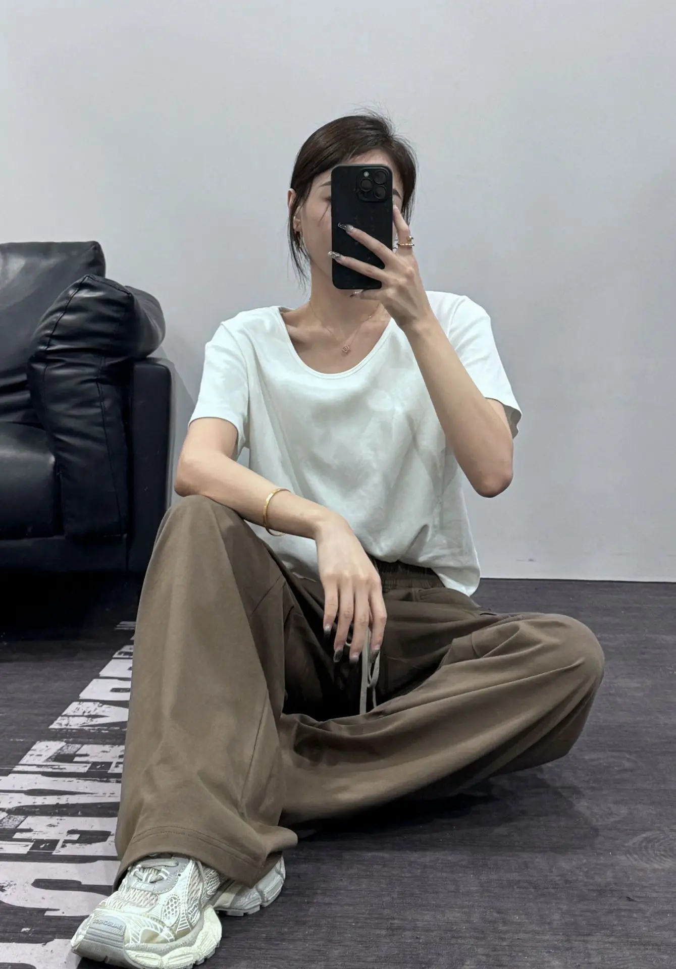 Description Picture 3 of itemHKSH Men's Streetwear 2024 Spring Summer RO Style Dark Motorcycle Double Loop Knitted Fabric Multi Pocket Workwear Pants HK1369