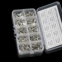 

Free shipping Wire Connector 0.5-4mm Square Terminal Eletrico 320pcs Boxed,Crimp Pressed Terminal,U O Shaped ,