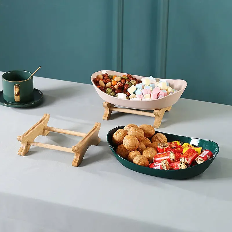 Plastic Storage Container 3-Layer Fruit Bowl Garden Snack Kitchen Dishes Afternoon-tea Cake Basket fruit plate snack bowl snack dish