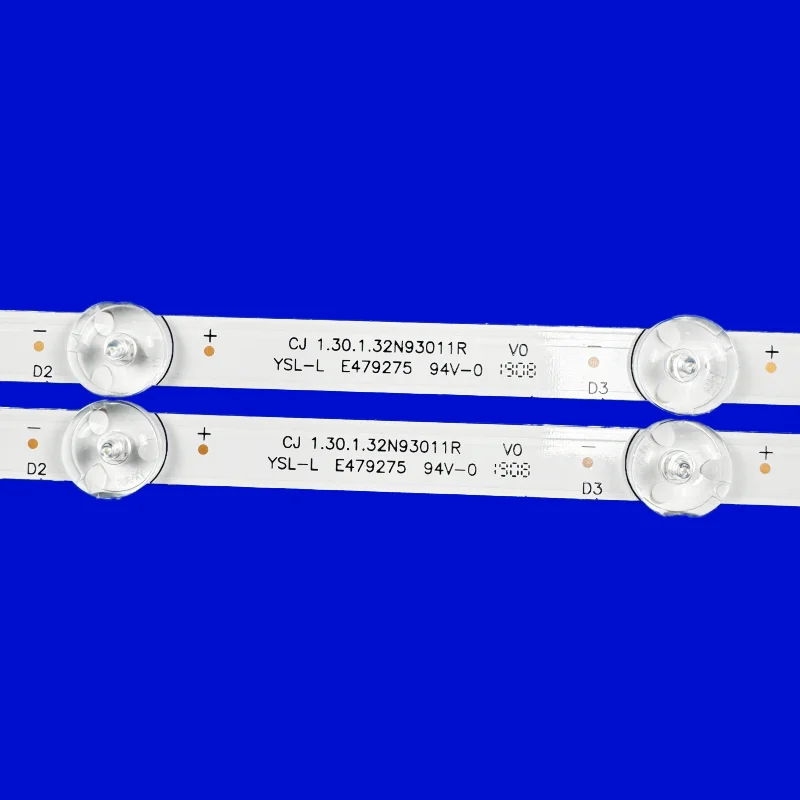 LED backlight strip 8lamp for Mglnx3290i CJ 1.30.1.32N93011R 32N93GM02X8-C0102 7.03.F.32A06B004R/E15B005 571MM Voltage 24V