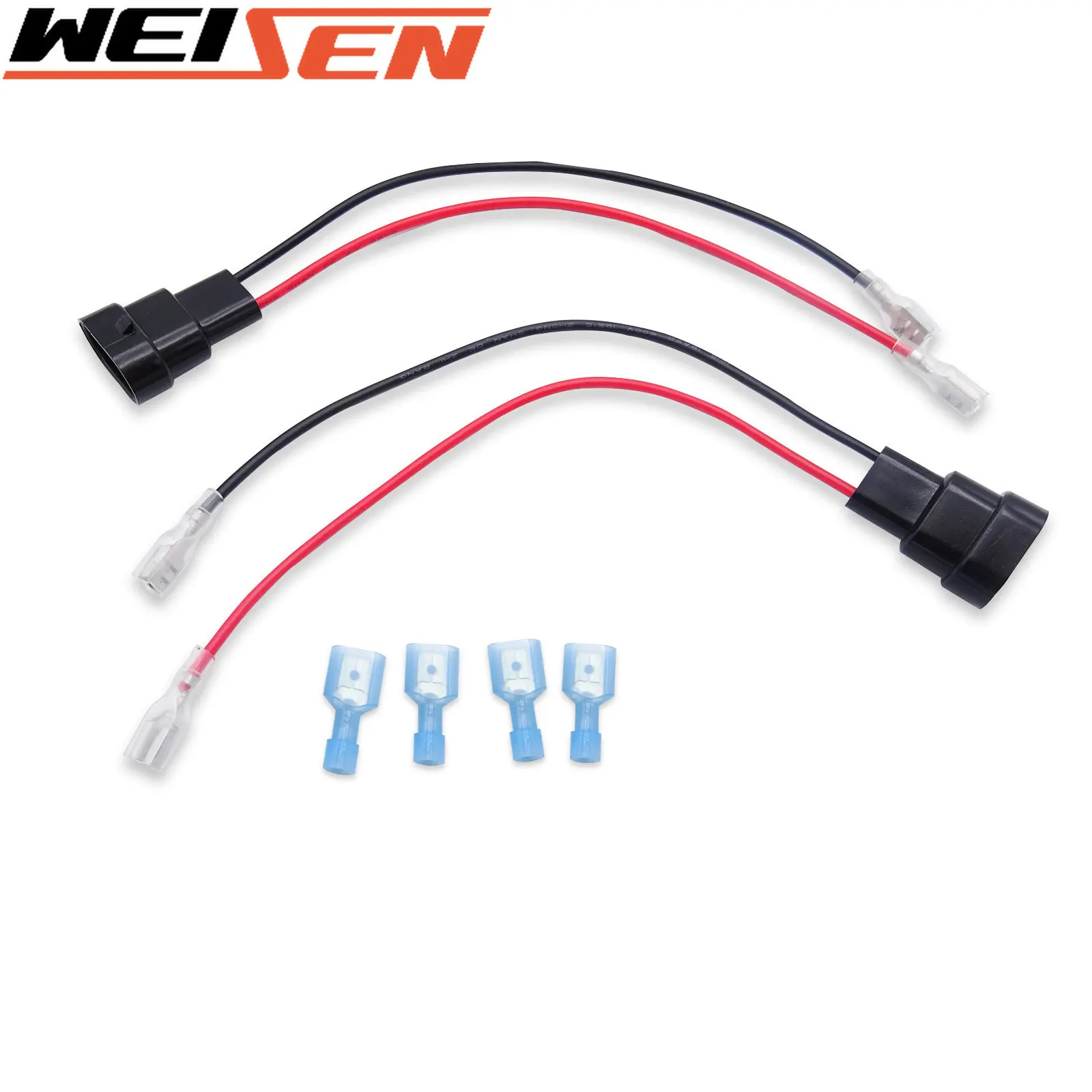 

Auto For H10 9005 9006 9012 HB3 Female Plug Male Adapter Fog Light Driving LED Nylon Heat Resistance Can Up To 1200 Fahrenheit