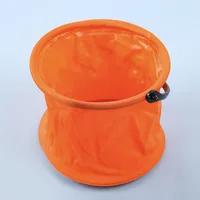 1pc Portable Folding Bucket with Sturdy Handle 2