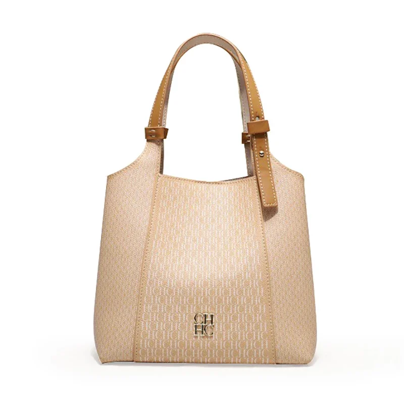 حقيبة كتف بتصميم مطبوع عليه حروف عصرية عالية الجود...