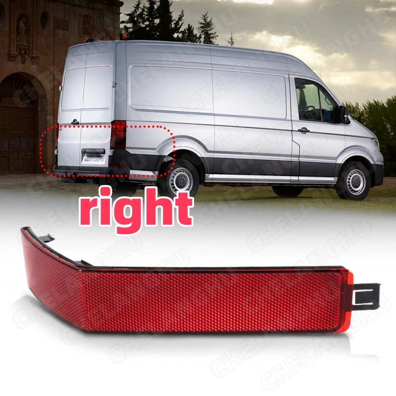 Rear Bumper Reflector Light For VW Crafter 7C0945105 7C0945106