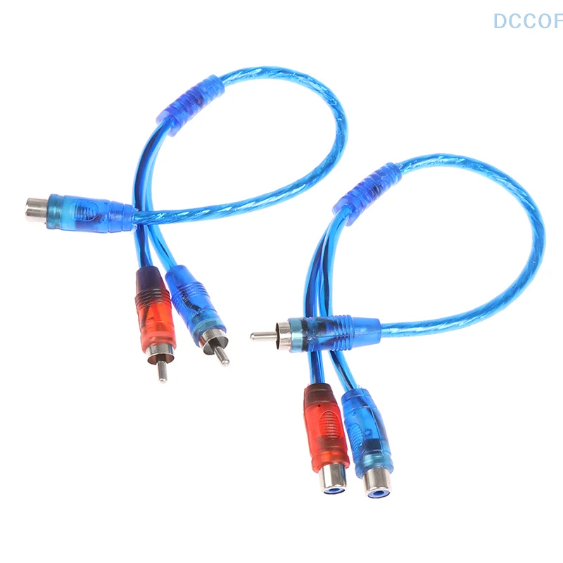 1 шт., кабель-переходник со штекером RCA на гнездо