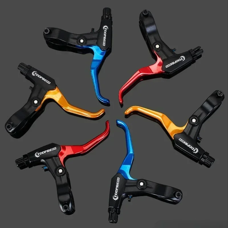 1 Pair Aluminum Alloy Bicycle BMX Brake Handle MTB Mountain Bike Cycling Brake Levers V/Disc Lever
