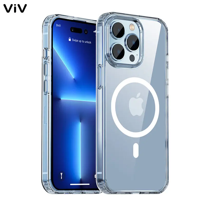 

Магнитный чехол Jaster для беспроводной зарядки для Magsafe iPhone XS 11 12 13 14 Pro MAX Mini XR X 7 8 Plus SE2, противоударные чехлы