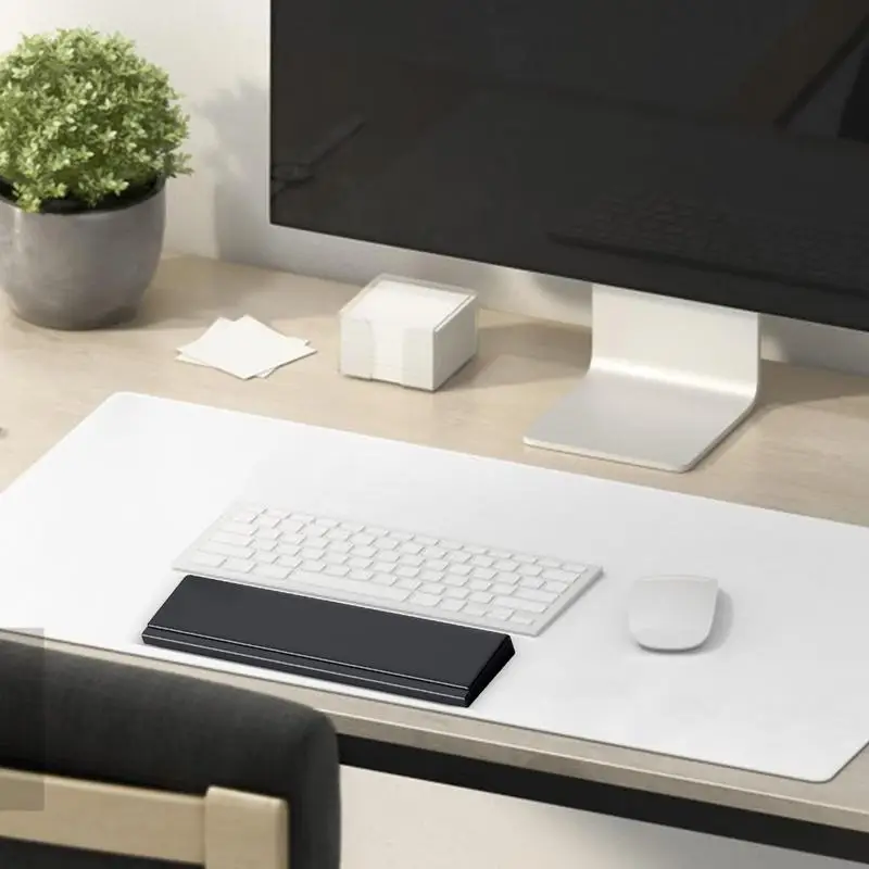 Poggiapolsi A Forma Di Nuvola In Memory Foam – Antiscivolo Per Tastiera E Mouse, Viola Stella - 2
