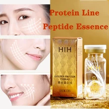 

3/5/10 Protein Line Peptide Essence Firming Skin Anti-wrinkles Skin Care Golden Protein Lines Pure Collagen Whitening Face Serum