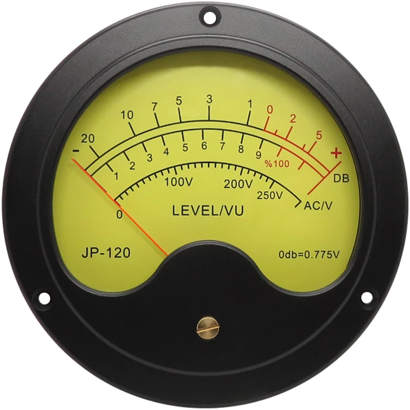Aluminum alloy tube amplifier level meter power amplifier vu meter