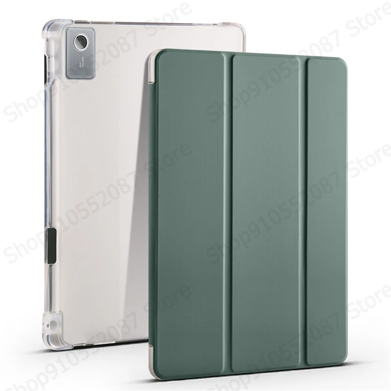 Premium Trifold Tablet Cover with Pen Holder & Soft Back Stand
