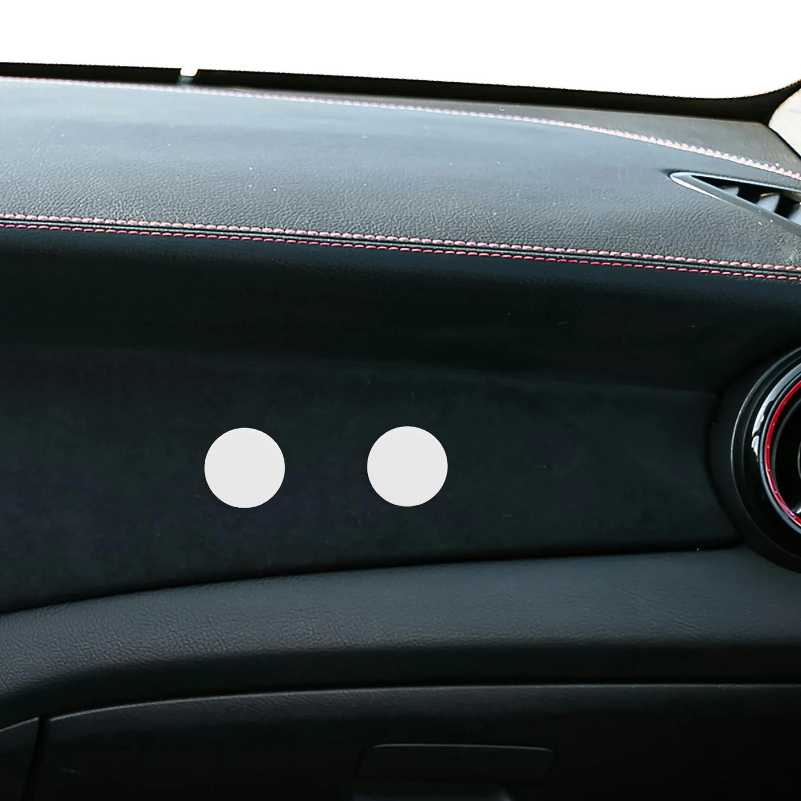 100개 자동차 양면 접착 도트 강력 접착 테이프 원형, 블랙박스/휴대폰 거치대/대시보드 장, 탈부착 가능