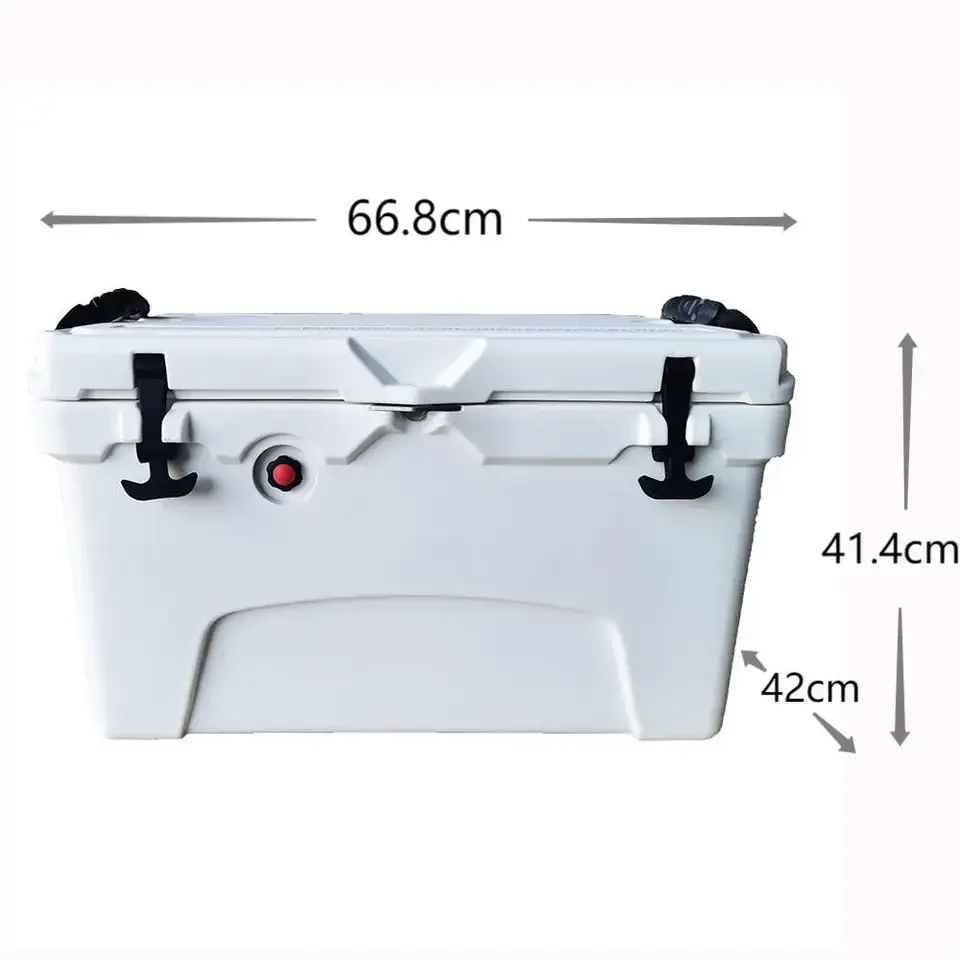 

Waterproof 45qtoutdoor Camping Picnic food fresh Ice cooler 22L 30L Portable PP Insulated Cooler Box