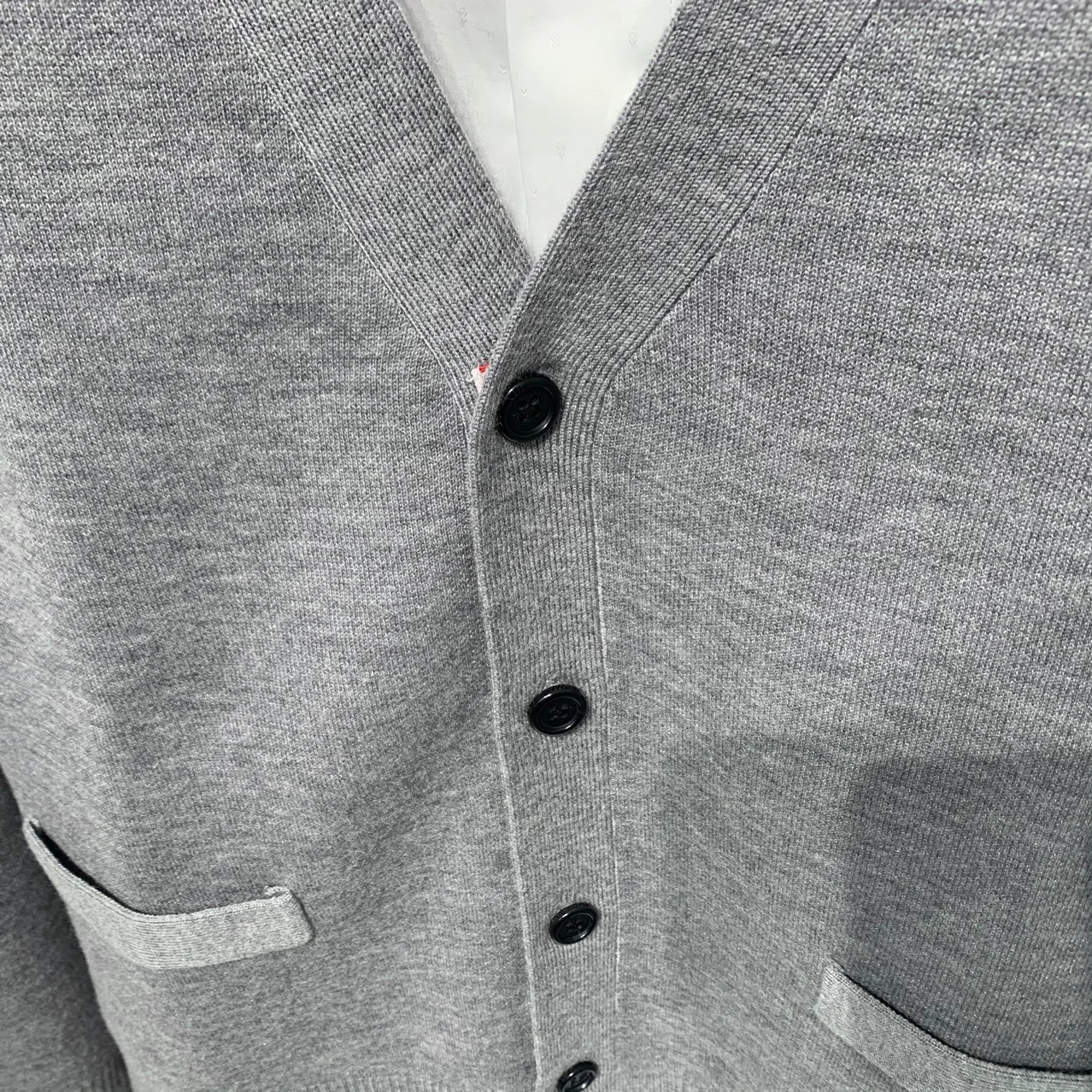 Spring Autumn Sweater Fashion Brand Men's Sweaters Cotton Stripes 3-Bar V-Neck Casual Cardigan Preppy Korean Style Women's Coats