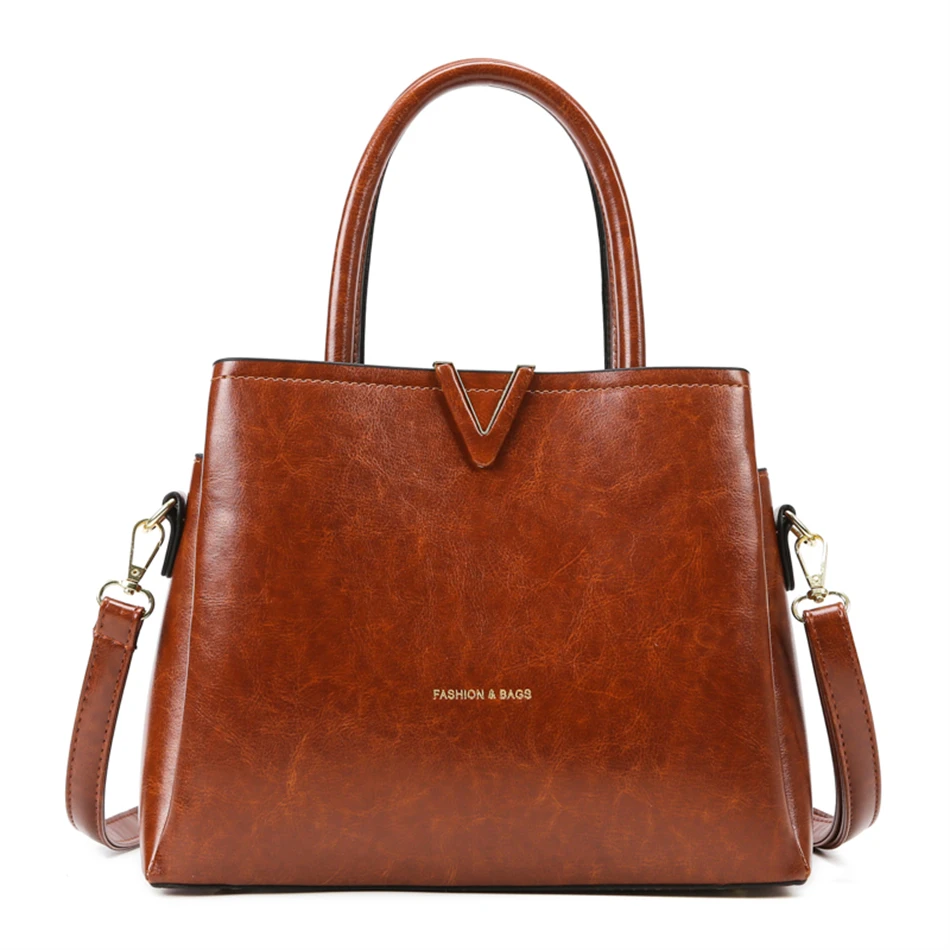 Elegant PU Leather Tote: A Statement of Luxury