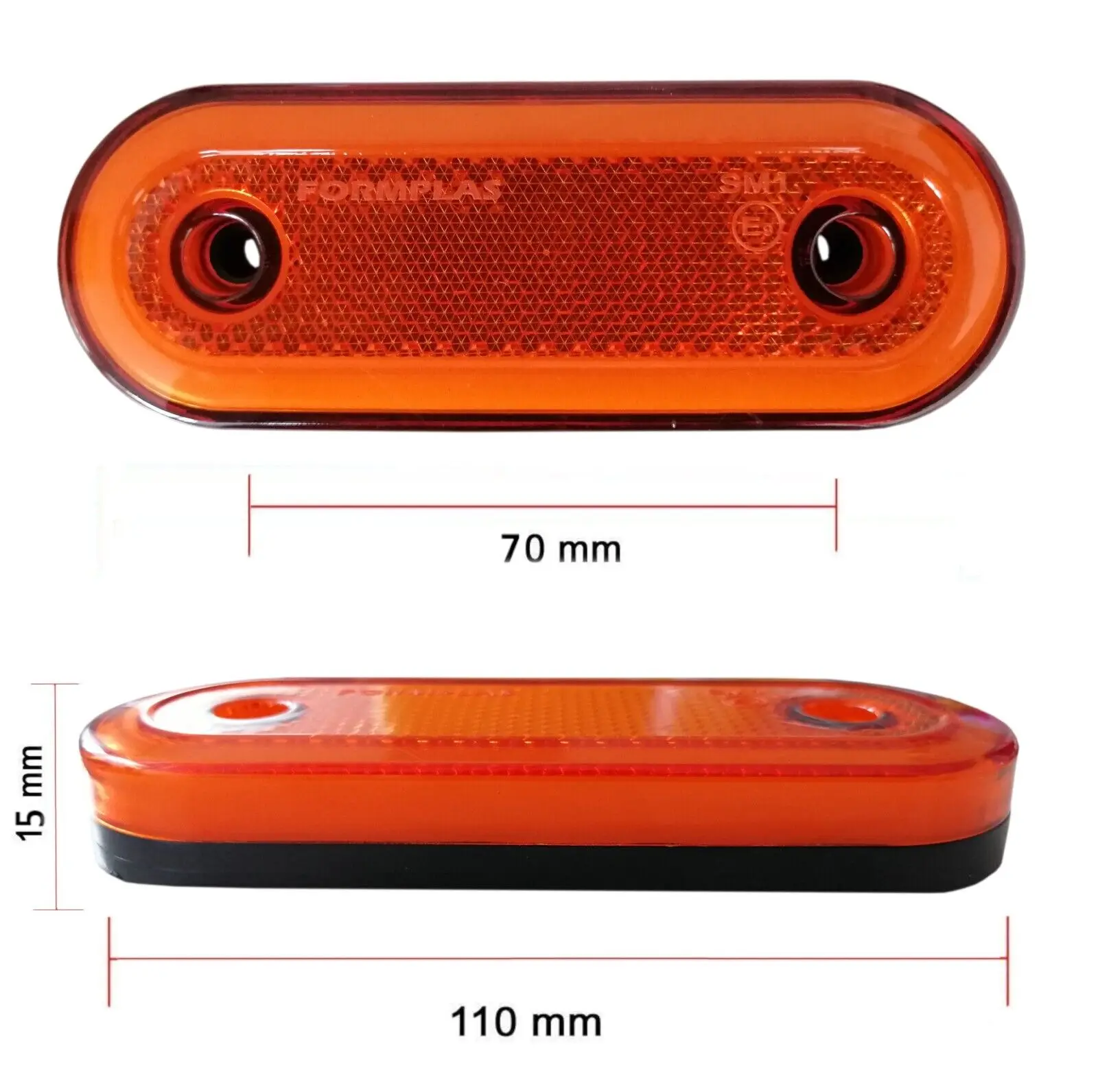 20 X 24 V LED Zijmarkeringslichten Amber Oranje Vrachtwagen Trailer Chassis Caravan 625562925 20 X 24 V LED Zijmarkeringslichten Amber Oranje Vrachtwagen Trailer Chassis Caravan 625562925