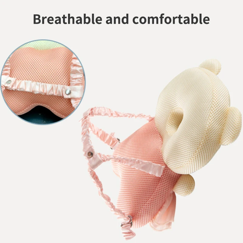 1-3T Toddler Baby Walkers Head Protection Cushion Animals Plush Pad Adjustable Straps Baby Protective Pad Protective Headgear