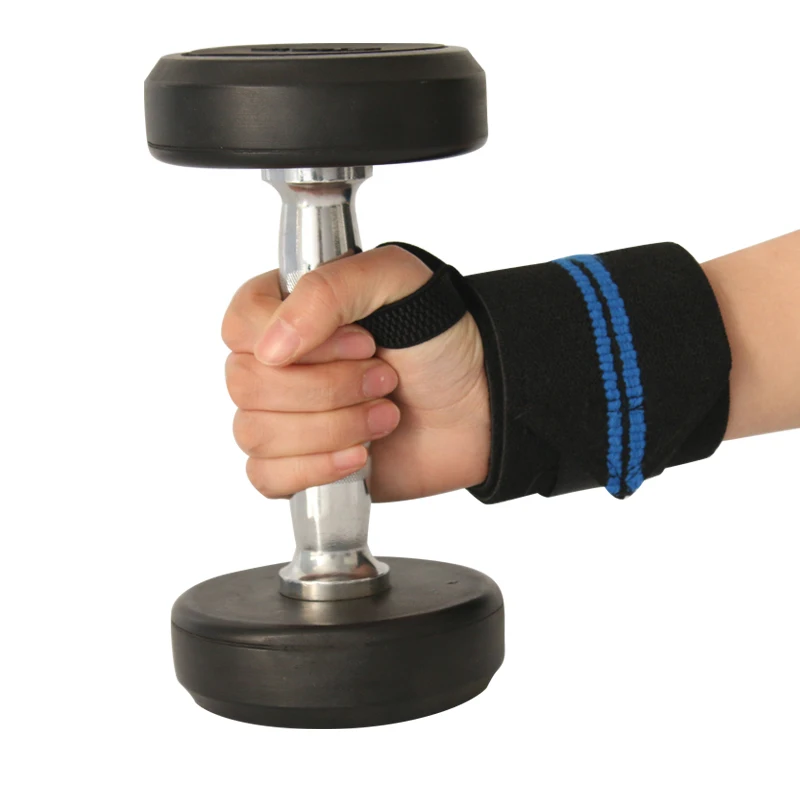 Adjustable Sport Wristband Wrist Wrap Bandage Support Band Gym Wrist Strap Safety Sports Protector Hand Bands 1Pair
