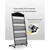 Floor-Standing Magazine Rack - Display & Store Newspapers, Magazines & Books - Simple Iron, Magazines Racks 3