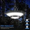 Solar Pendant Lights Outdoor Solar Shed Light Motion Sensor 288 LEDs Dimmable Indoor Barn Lamp Waterproof Gazebo Yard Garage Pat 2