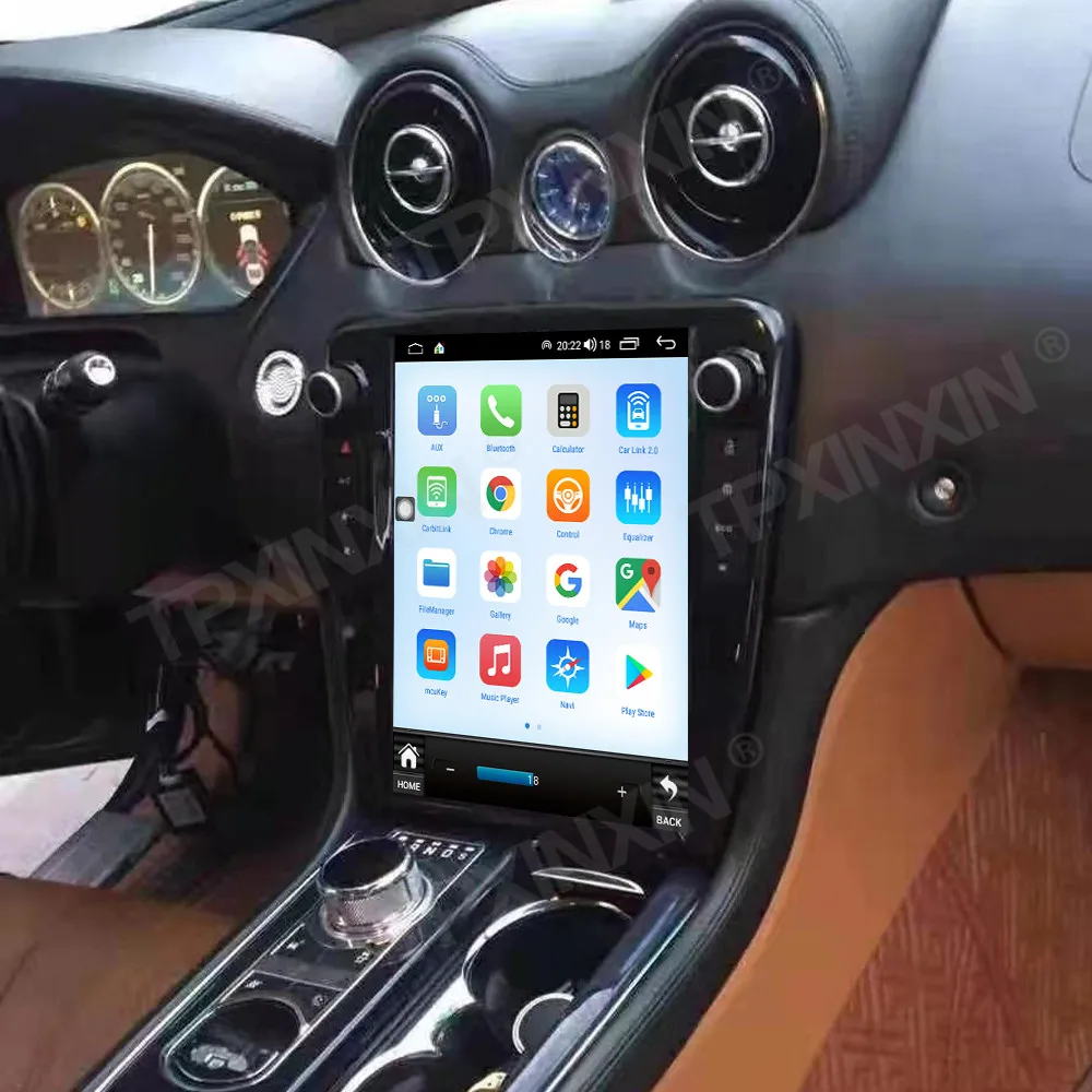 

For Jaguar XJ 2010-2018 CARPLAY Android 12 Car Radio Stereo Receiver Autoradio Multimedia Player GPS Navigation