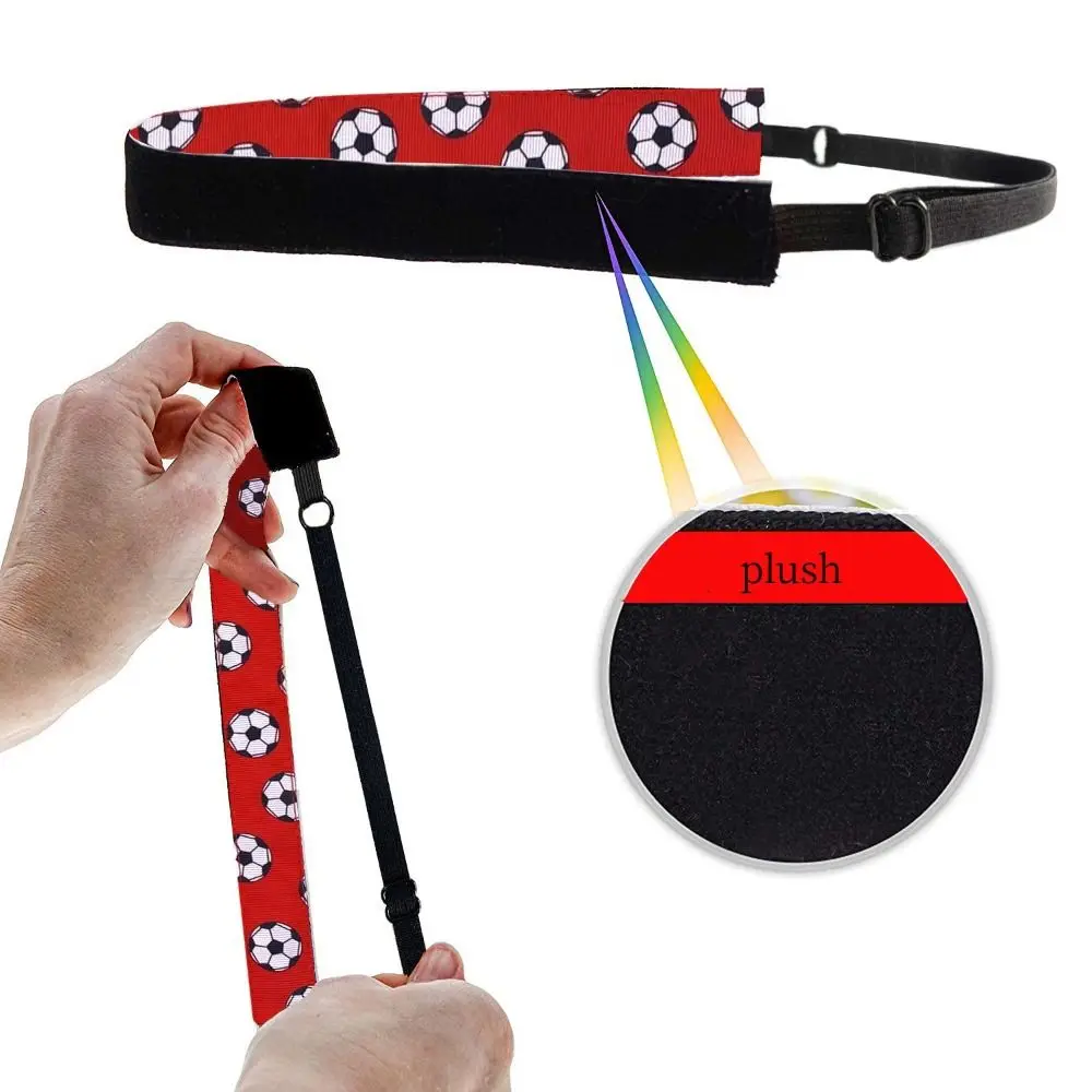 Football Headband sweatband sports Stretch Elastic Women Yoga Running hair band for men Sport children headband sports headbands