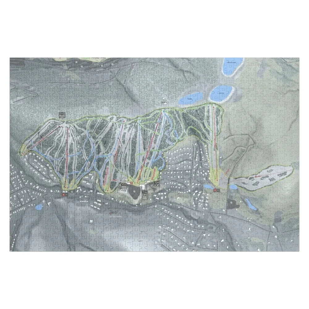 

Holimont Resort Trail Map Jigsaw Puzzle Wood Photo Personalized Custom Child Personalised Jigsaw Puzzle