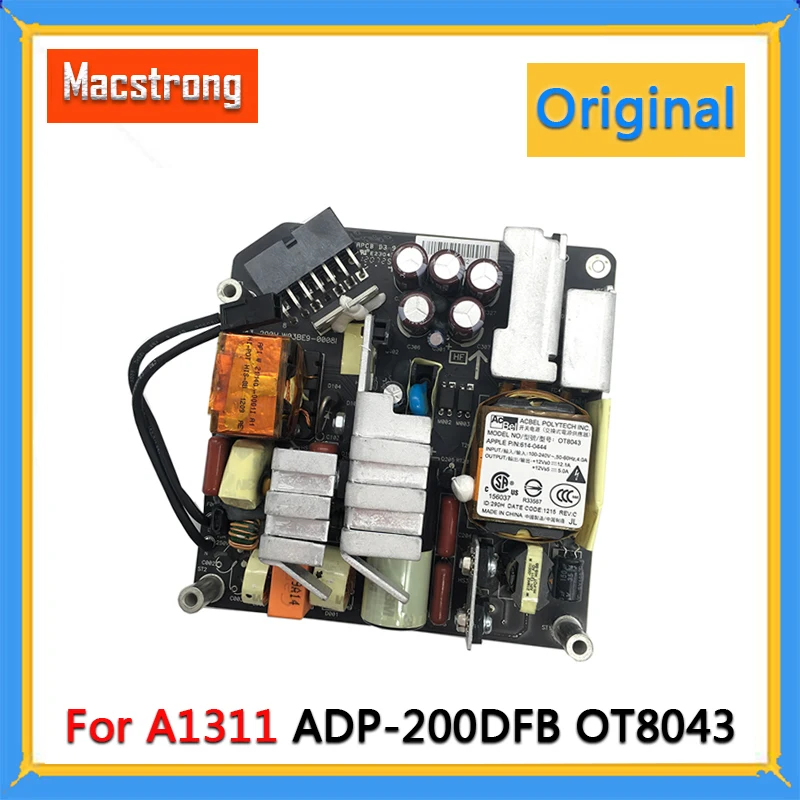 

Original A1311 Power Supply ADP-200DF B for iMac 21" A1311 PSU Power Board 205W OT8043 614-0444 614-0445 2009 2010 2011