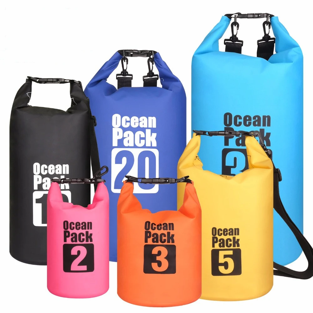 

Outdoor Waterproof Bag Waterproof Bucket, Camping Mountaineering Canoe Beach Dving Rafting Outdoor Waterproof Backpack