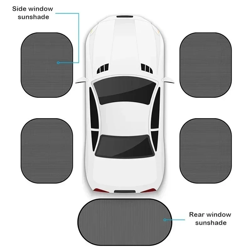 Car Sunshade Set Car Sunshade Covers Universal Windscreen Folding Visor Reflector Windshield Auto Window Sun Shade Protector Accessories