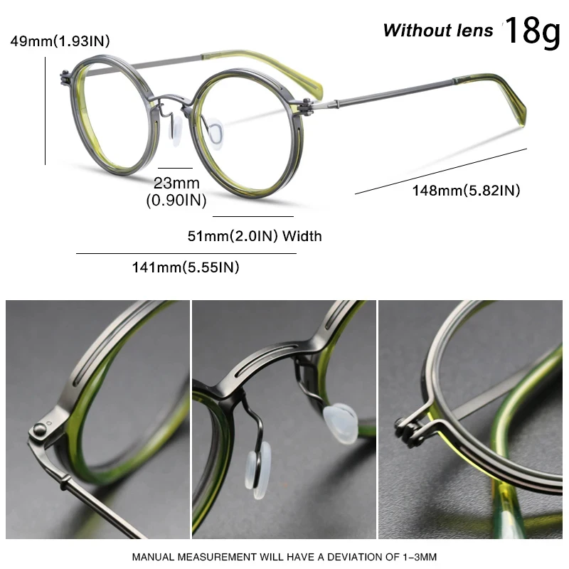 polarized sunglasses Round for Women Men Classic Vintage Retro