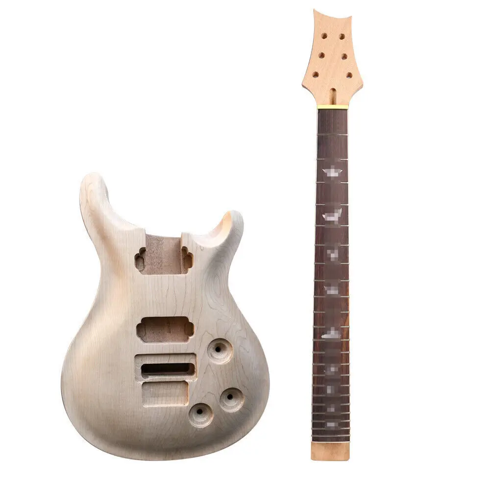

Electric Guitar body Guitar Neck for PRS style Mahogany maple 22 fret 24.75inch TD-26