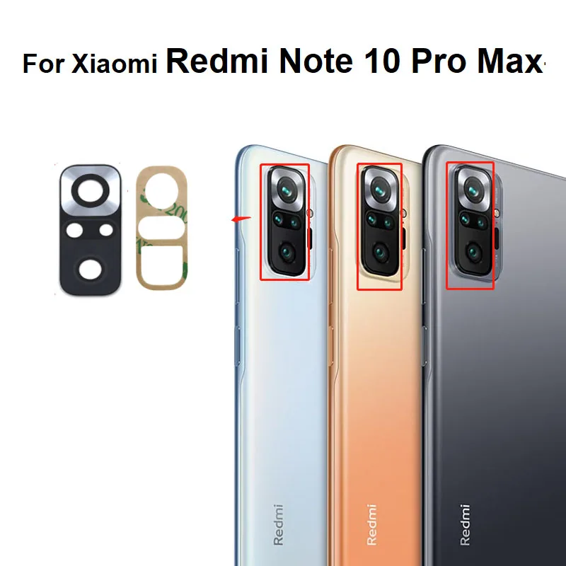 Premium Back Rear Camera Glass Lens with Adhesive Sticker