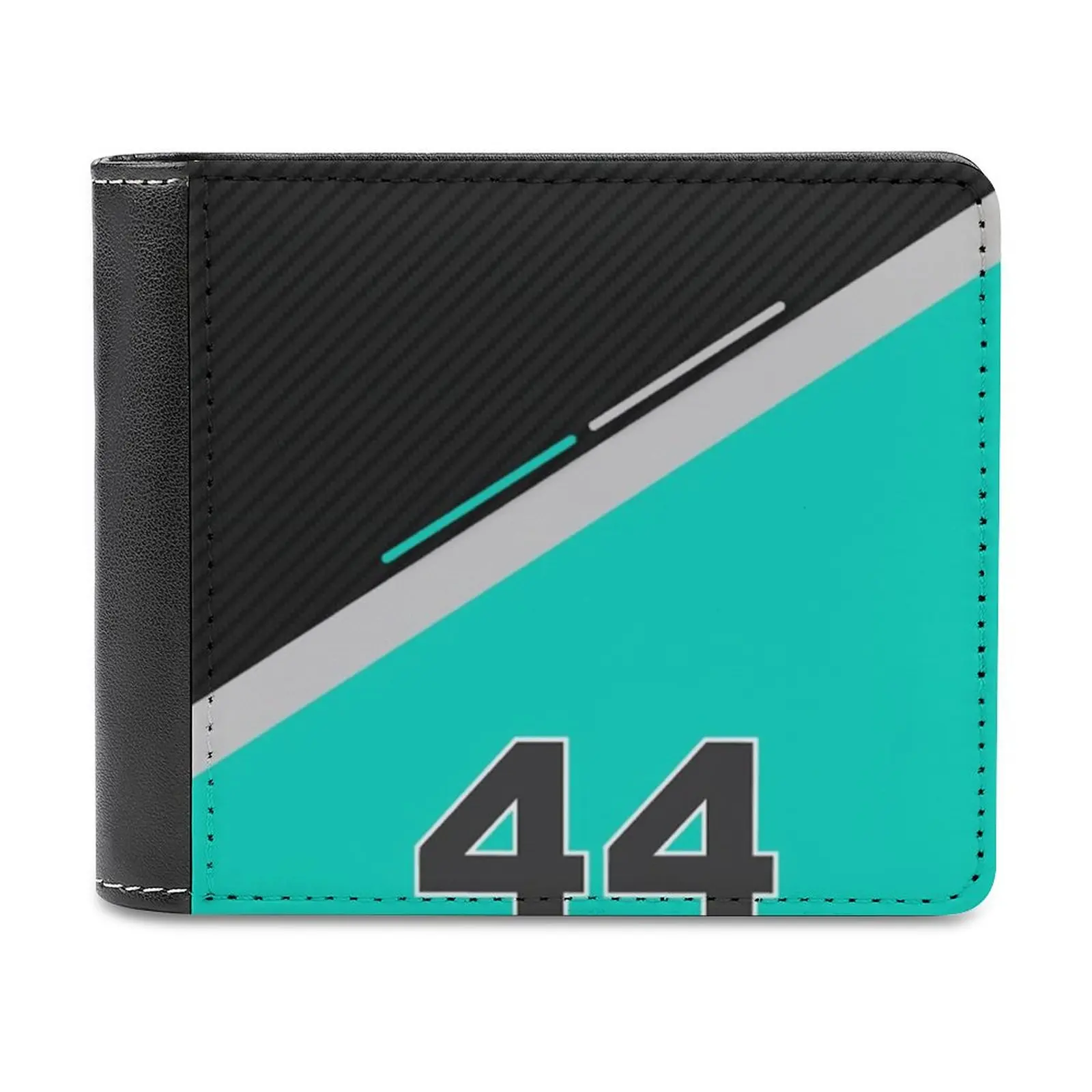 

Lewis 44 Leather Wallet Men Slim Purse Card Holder Wallets Money Bag Lewis 44 Wdc Toto Wolff Lewis World Athlete Sport Lewis