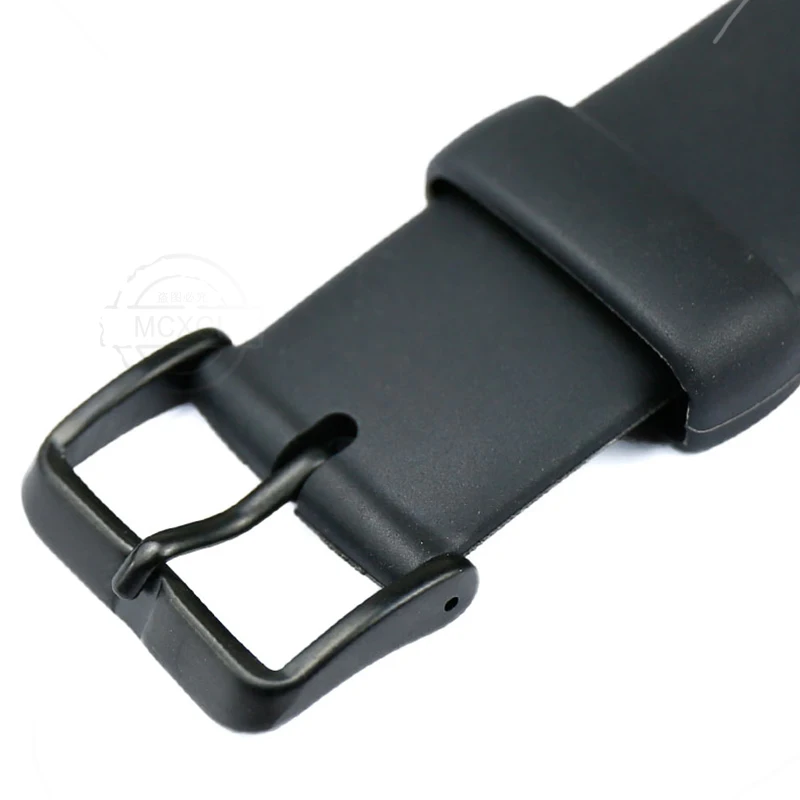 Pulseira de Borracha para Pulseira Masculina Pulseira de Relógio Impermeável Ferramenta de Fivela Adequado para Suunto Vector Esportes ao ar Livre - Image 4