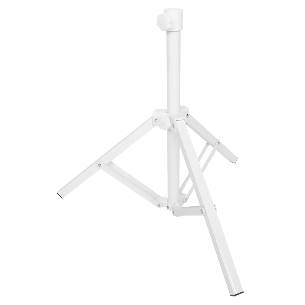 Umbrella Support Stand Triangular Iron Folding Sun Umbrella Stand Base Beach Garden Camping