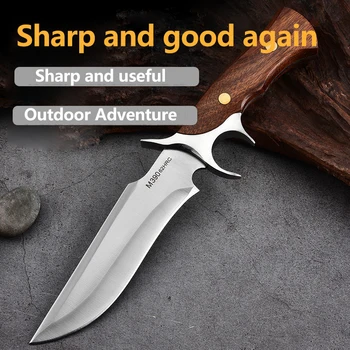 Couteau à Lame Fixe – Polyvalent & Résistant pour Outdoor