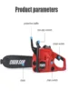 Large Size Children Electronic Chainsaw Kids Play Tools Pretend Play Tool Kits Electric Saw Children Simulated Play House Toy 4