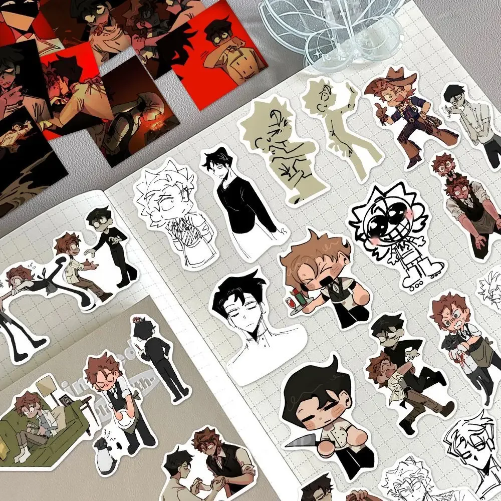 Dead Plate Cute Sticker Rody Vince Stickers Game Goods Collection Laptop Phone Case Decor School Supplies Kawaii Stationery Gift