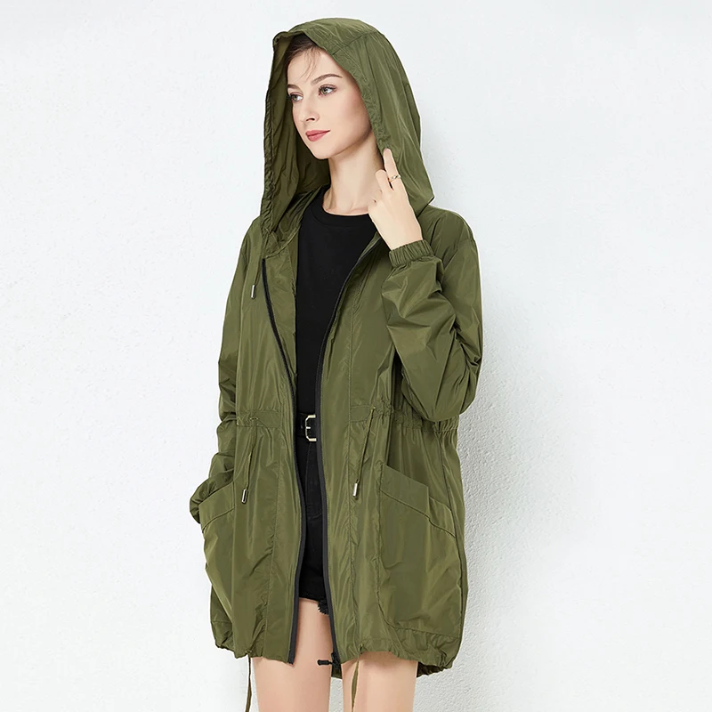 

Riding Outdoor Bag Raincoat Women Waterproof Hoodie Military Ponchocoat Fashion Regenjas Dames Household Merchandises