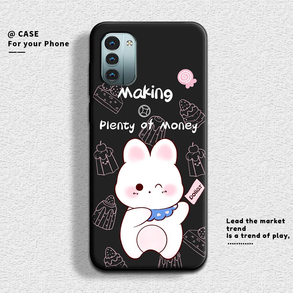 Cute Panda Soft Silicone Couple Phone Case - Cartoon Cover and Protection