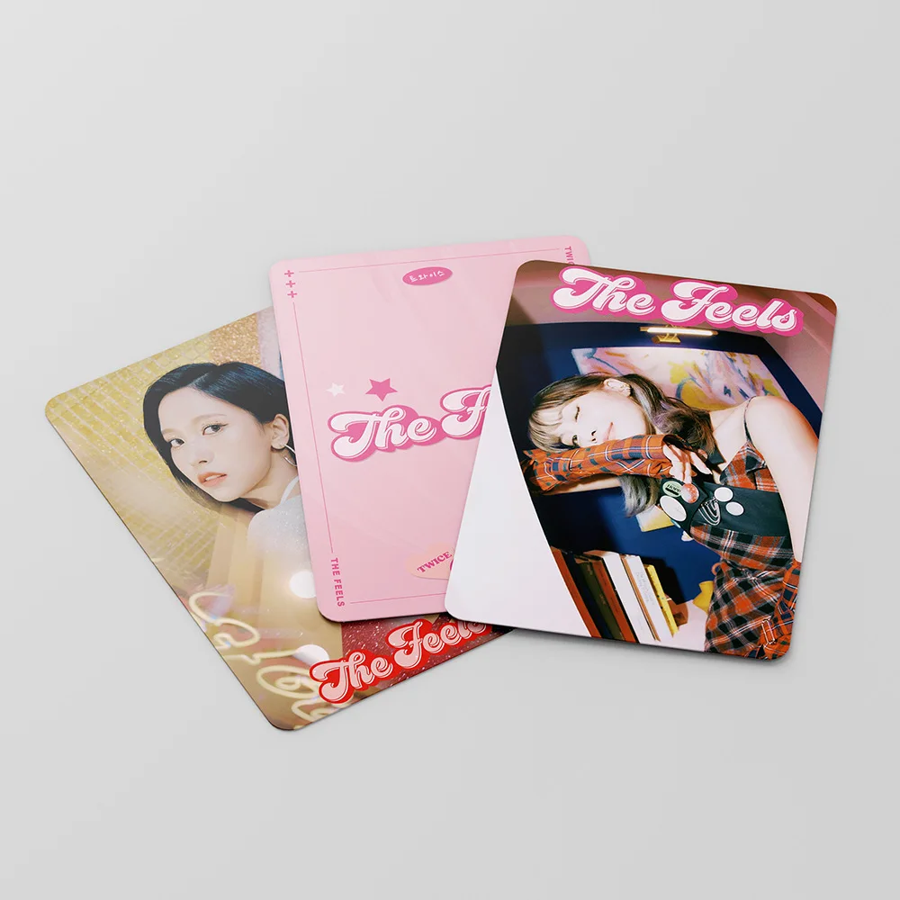 Album Cards Lomo Cards Photo Album 55pcs/set TWICE 4th BEST ALBUM Photocard