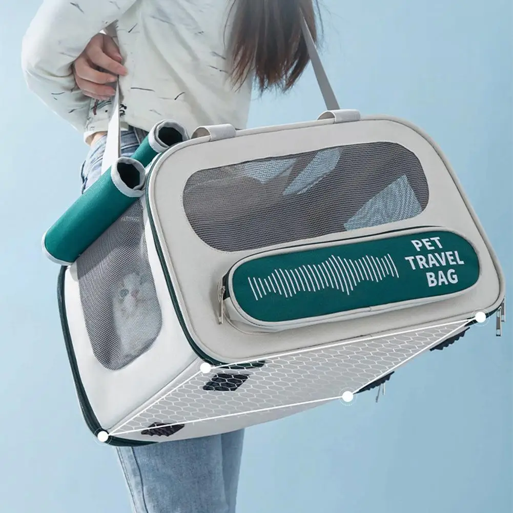 

Go Out Carrier Bag Breathable Portable Large Capacity Shoulder Bag Pet Supplies For Outdoor Travel