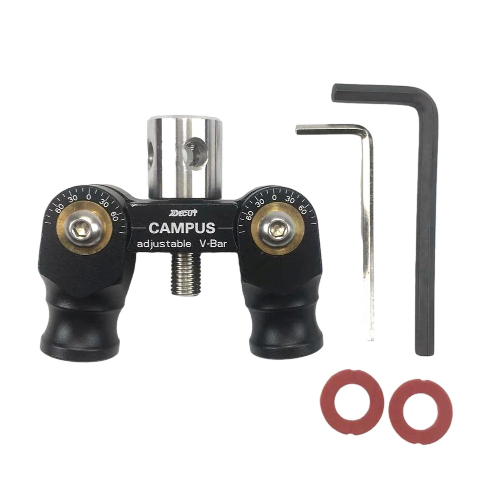 

Double-sided V-bars Adjustable V Bar Shock Absorber with Double Sided Mount for Bow Stabilizer Stability Booster