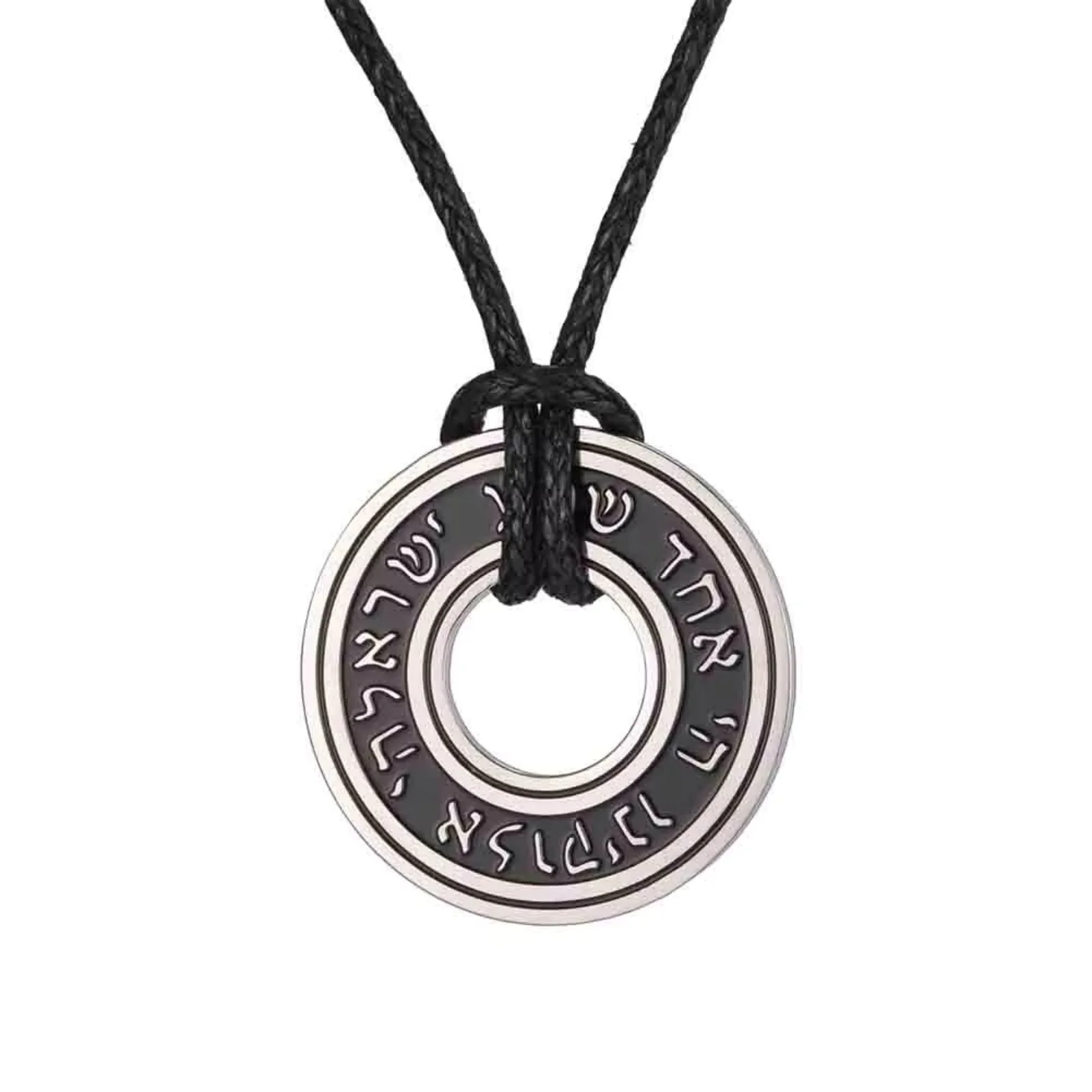 Vintage Viking Rune Pendant Necklace - Nordic Stainless Steel Amulet Talisman Jewelry